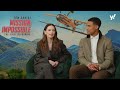 Mission: Impossible The Final Reckoning stars react to Tom Cruise's crazy stunts
