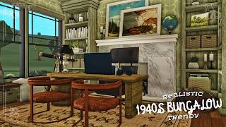 Bloxburg | Trendy 1940s Realistic Five-Bedroom Dream Home | Part 3