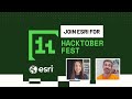 Join Esri for #Hacktoberfest 2024