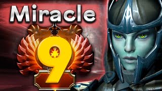 Миракл уже топ 9 ранг! Двойной Rampage на Фантомке! - Miracle Phantom Assassin 7.34 DOTA 2