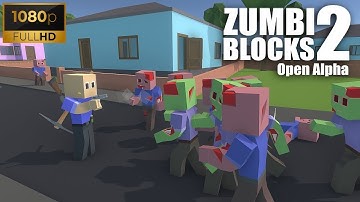 Zumbi Blocks 2 Open Alpha (2025) - Gameplay (PC/Win 10) [1080p60FPS]