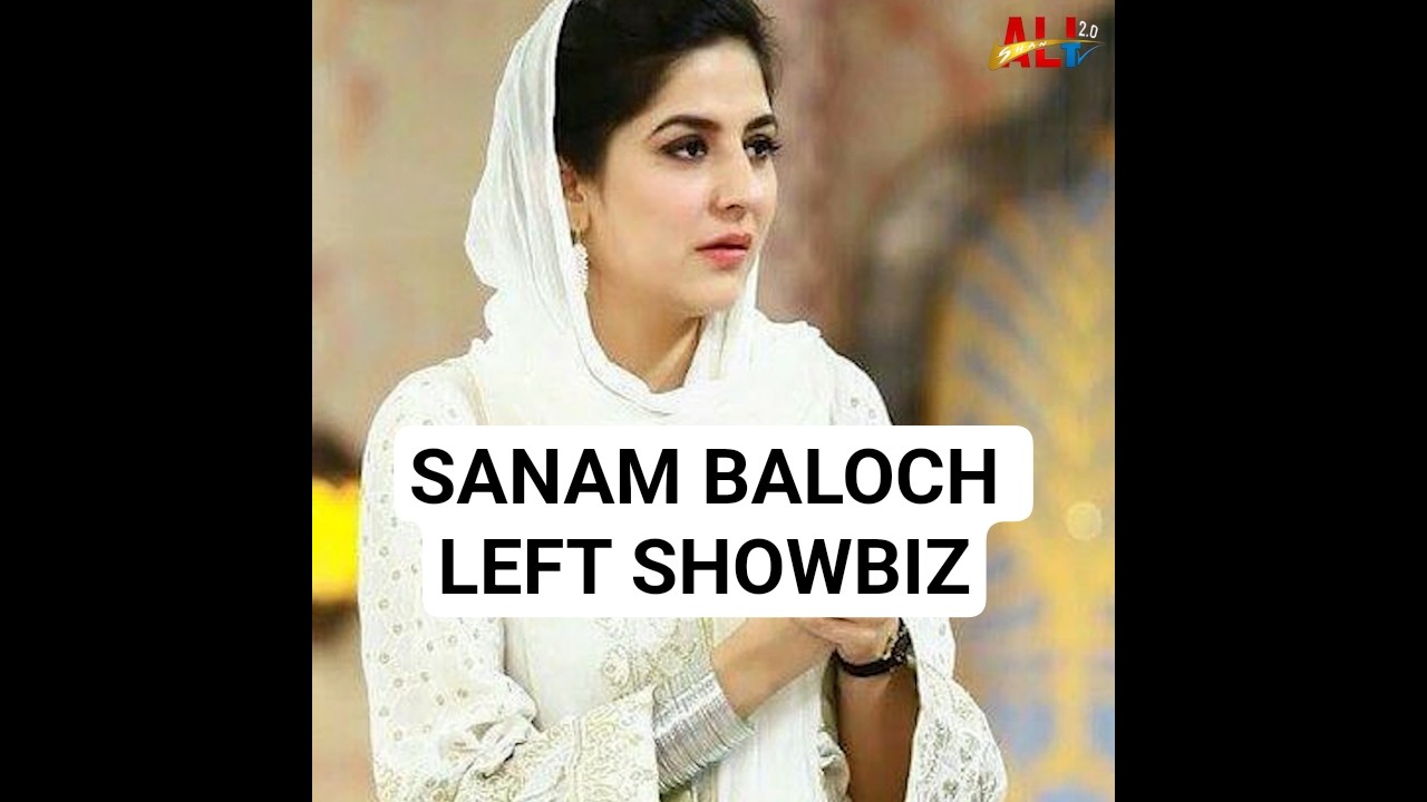 Actress Sanam Baloch Who Left Showbiz for Islam 