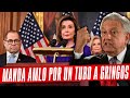 AMLO MANDA POR UN TUBO A LEGISLADORES GRINGOS QUE QUIEREN VENDER PEMEX Y CFE