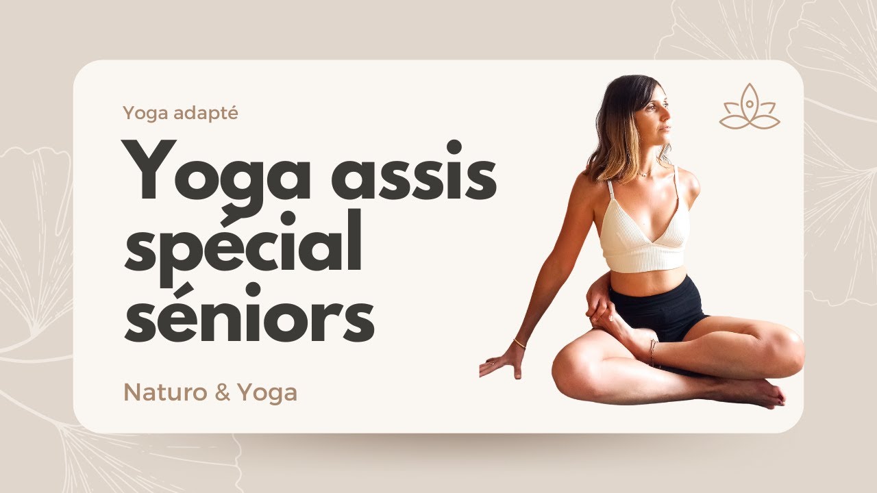 Yoga sur Chaise pour séniors.