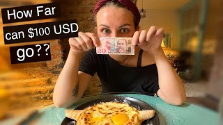 Spending $100 USD in Georgia (the country) || Tbilisi, Georgia