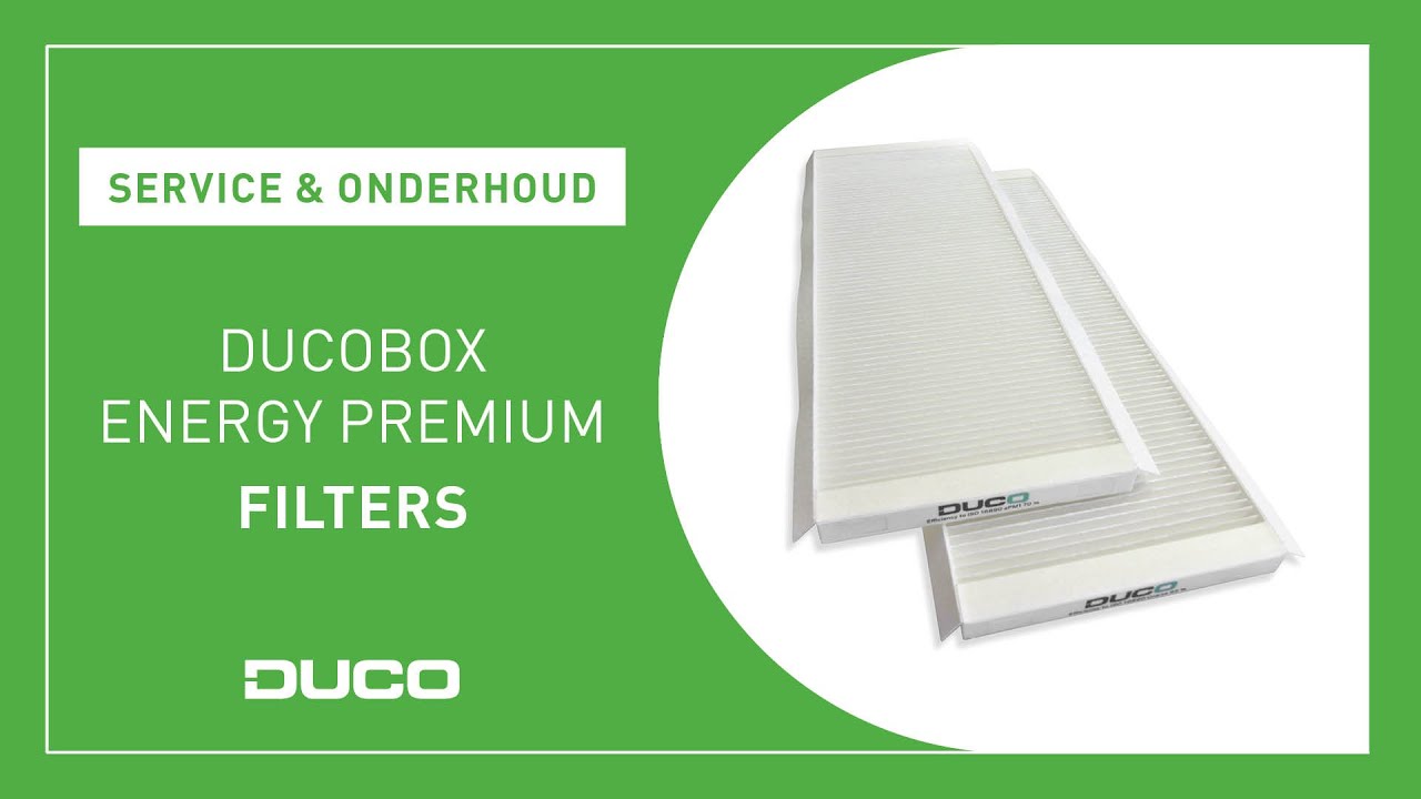 Service & Onderhoud - DucoBox Energy Premium - Filters