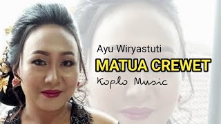 Vignette de la vidéo "Koplo Matua Cerewet - Ayu Wiryastuti"