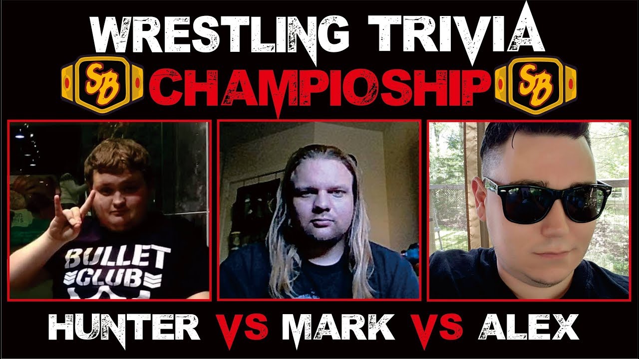 wrestling trivia championship match: Mark Boric vs hunter chambless vs alex worden