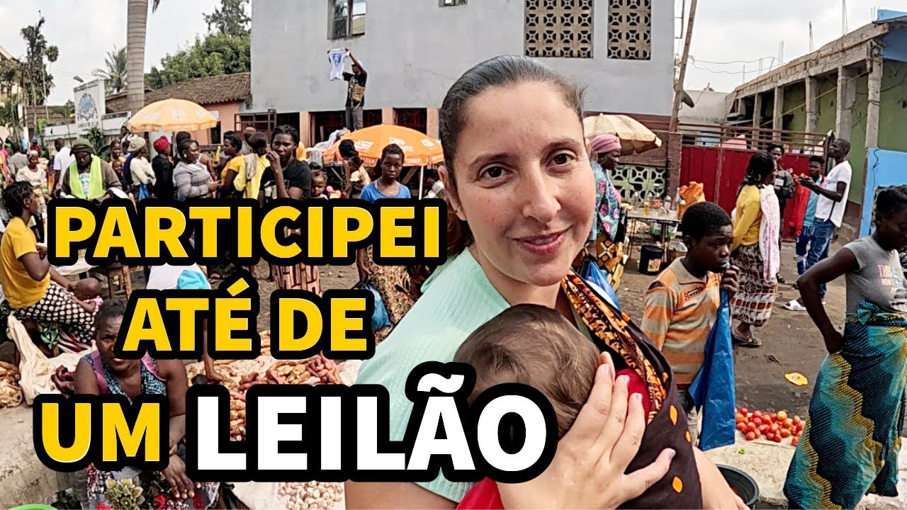 FOMOS FAZER COMPRAS NO FAMOSO MERCADO KATANGA E PARTICIPAMOS ATÉ DE UM LEILÃO