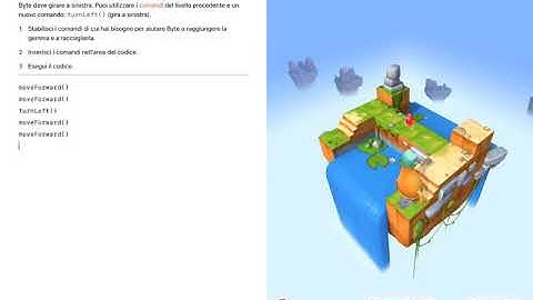 Swift Playgrounds - Impara a programmare 1.2 - Aggiunta di nuovi comandi