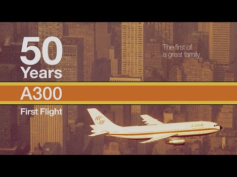 50th Anniversary of A300 First Flight