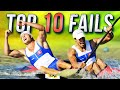 TOP 10 FAILS in canoe and kayak - ТОП 10 эпичных фейлов в гребле на байдарках и каноэ