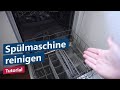 Geschirrspüler mit Hausmitteln reinigen und entkalken – Spülmaschinen-Tutorial