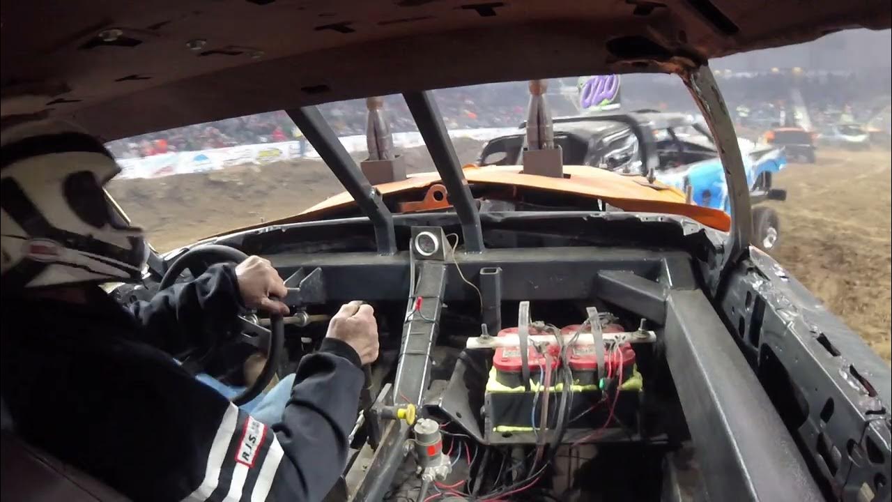 Rick Quast 43 RPM Redemption Blizzard Bash Demolition Derby 2022