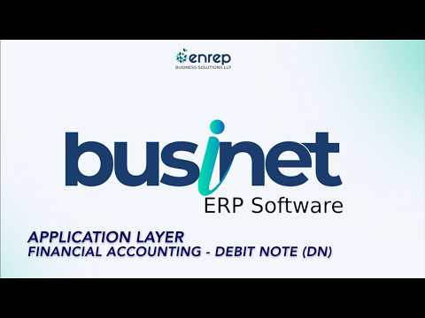 How to Create a Debit Note in Businet ERP | Step-by-Step Guide