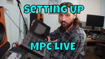 Setting Up MPC LIVE for the first time