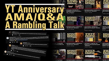 YT Anniversary AMA 2025 - A Rambling Talk - Celebrating with some Q&A - The Division 2