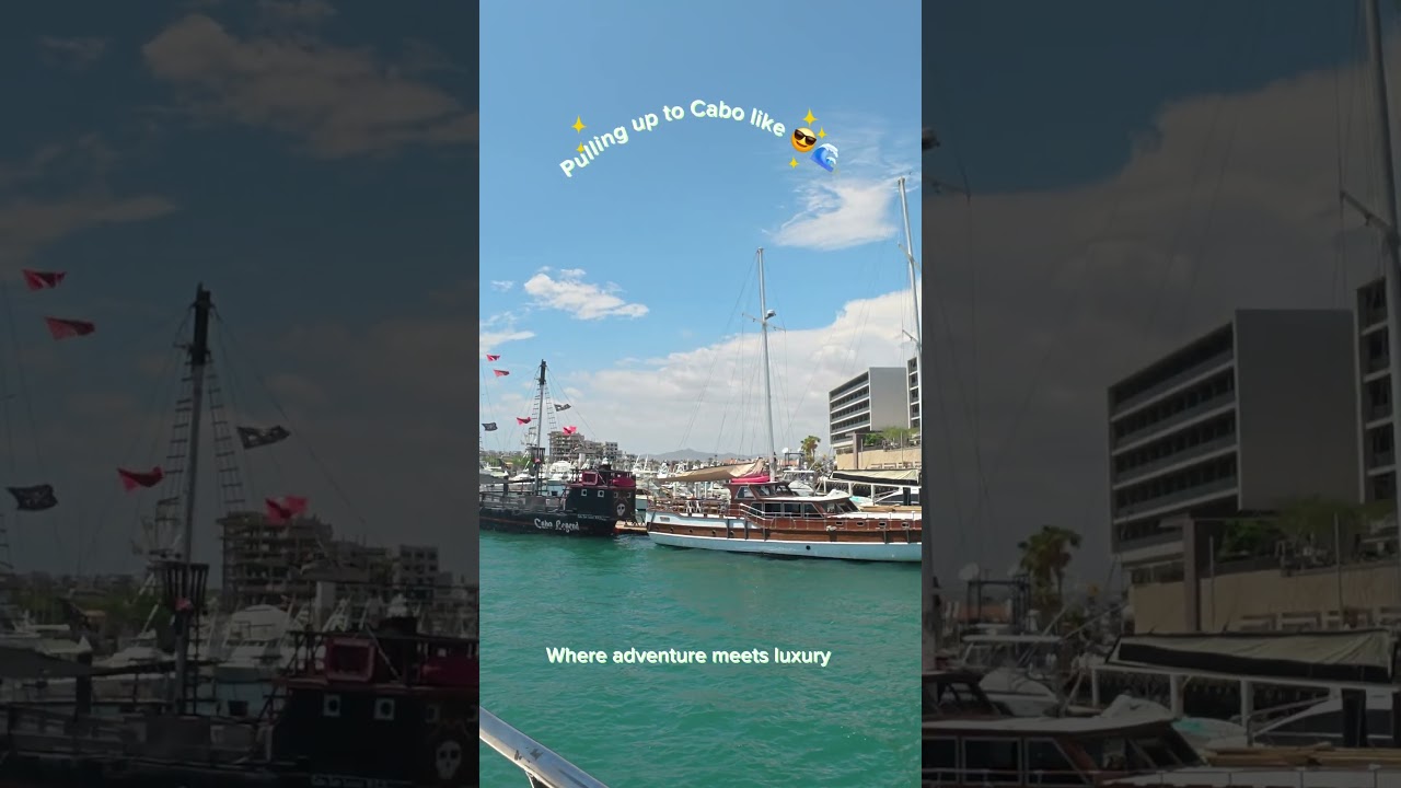 Gliding into Cabo 🌴✨ | Cruise Tender Boat POV | BDETravel