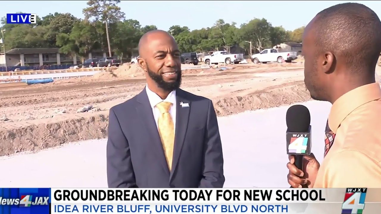 Groundbreaking for new charter school in Jacksonville - YouTube