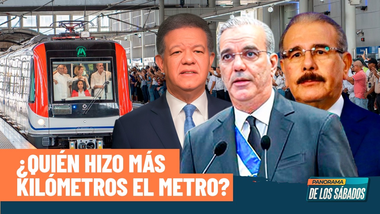 Oyente arma tremendo lío: ¿Quién hizo más kilómetros del Metro? ¿Leonel Fernández, Danilo Medina