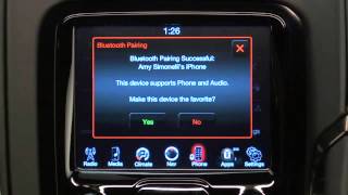2014 SRT Viper | Uconnect Phone Touch Screen Radio screenshot 4
