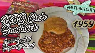 The Long Lost Crab Broiler and their Famous BBQ Crab Sandwich, Seriously... BBQ Crab! by YesterKitchen 570 views 1 year ago 8 minutes, 4 seconds