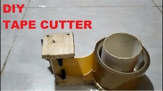 Ide Kreatif Membuat Alat Pemotong Isolasi Lakban Dari Paralon Bekas | DIY Tape Cutter