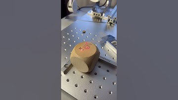 Fiber laser wood engraving .. fire 🔥