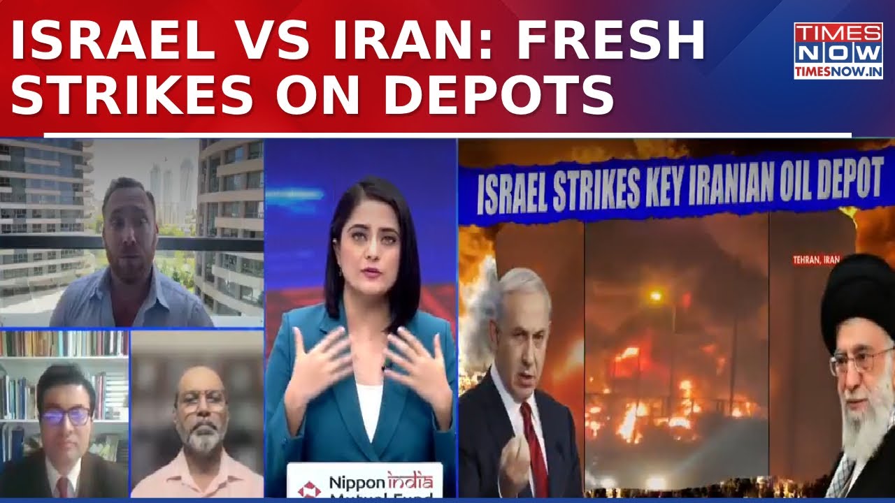 Israeli Warplanes Strike Shahran Oil Depot; 'Situation Under Control' Says Iranian Oil Minister