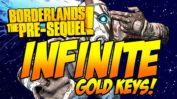 Borderlands The Pre Sequel - INFINITE Gold Keys! [PC] - Stat Editor Tutorial [2021]