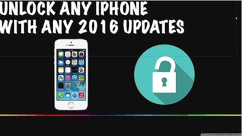 (2016) Unlock iPhone With No Password! (Bypass Passcode)