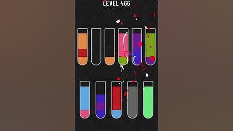 Water Sort Puzzle   level 466 !!! Mobile Cell Phone Game Walkthrough Android / Apple