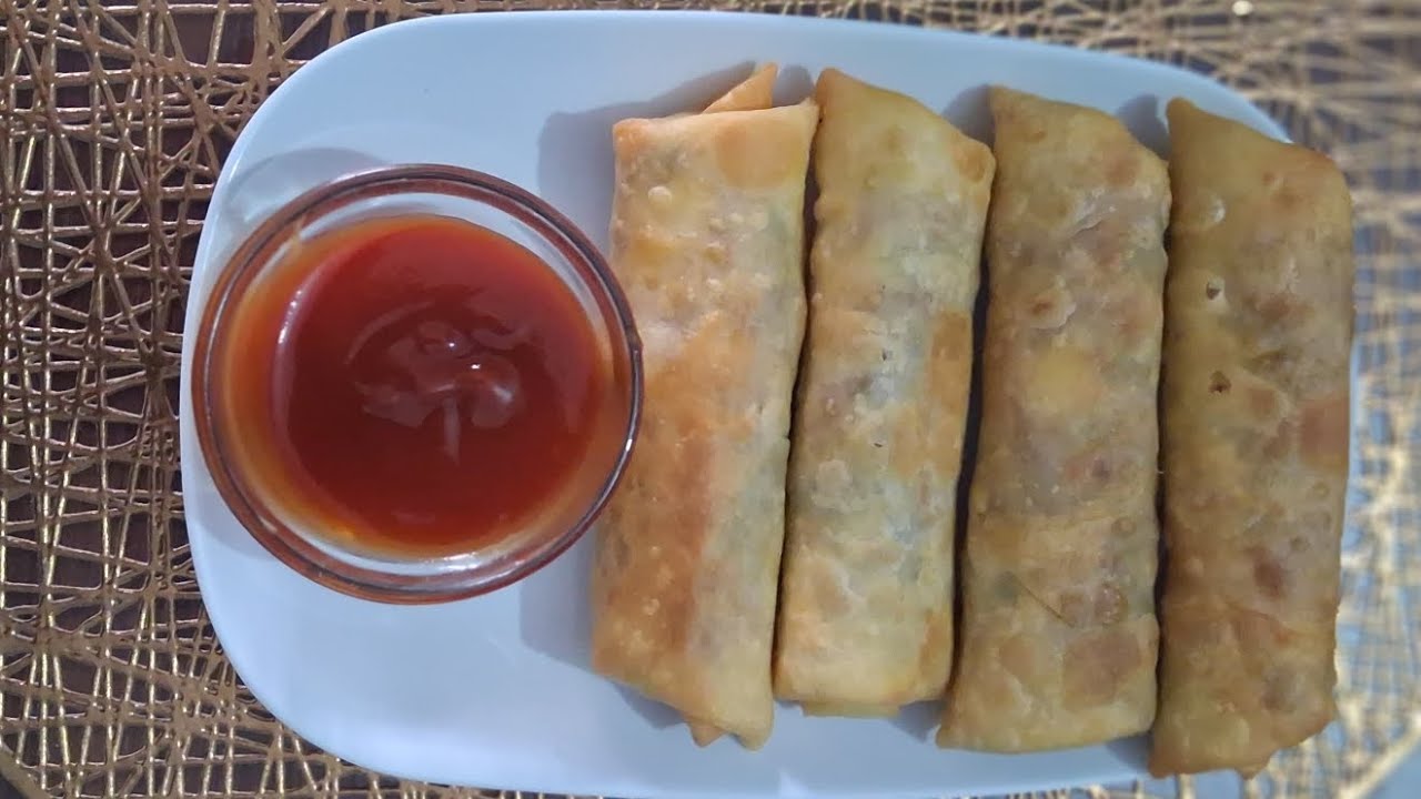 Spring roll recipe.How to make spring roll / easy to make spring roll sheets only in 10 mins 