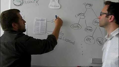 Automatically creating taxonomies and ranking them for OrganiK