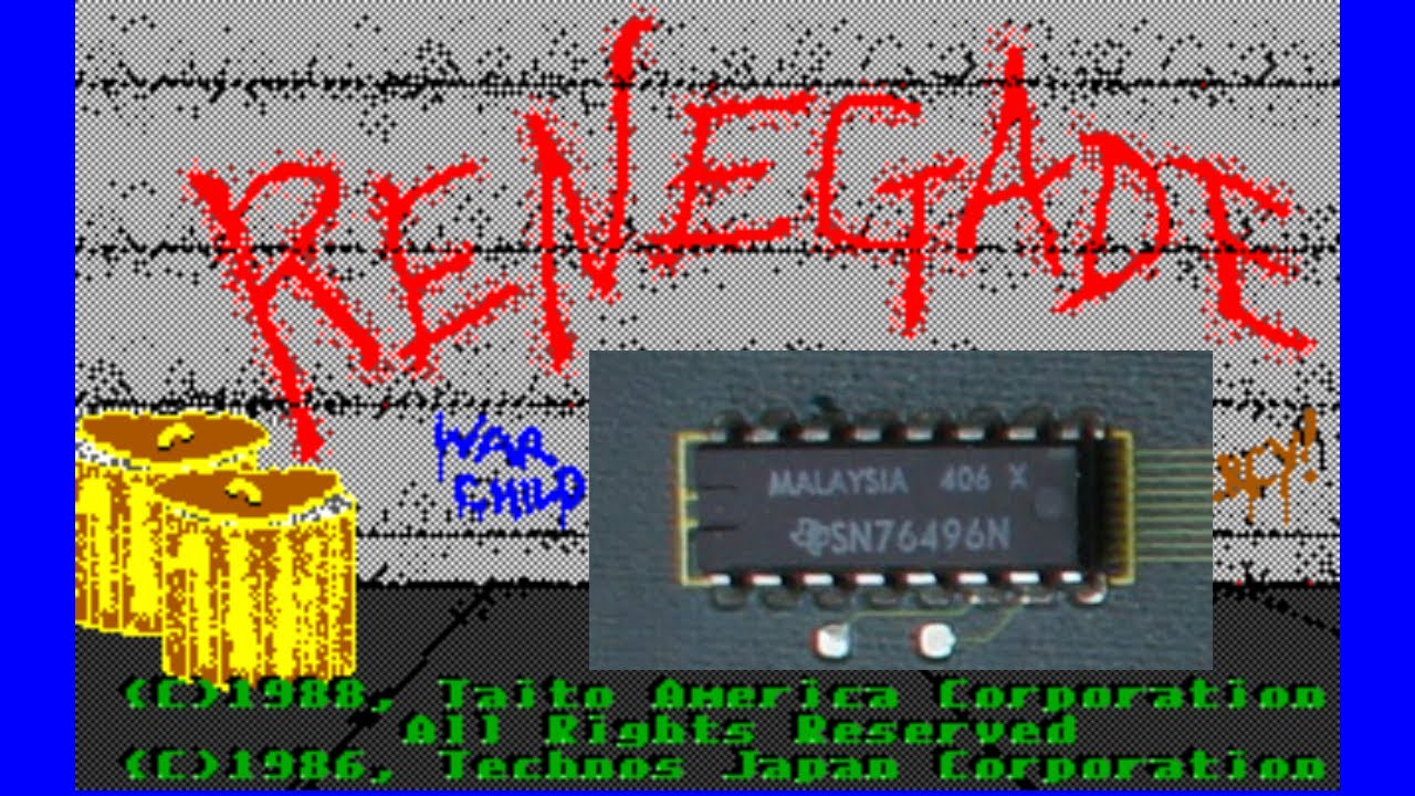 Renegade [MS DOS] Some Music on Tandy 3 Voice