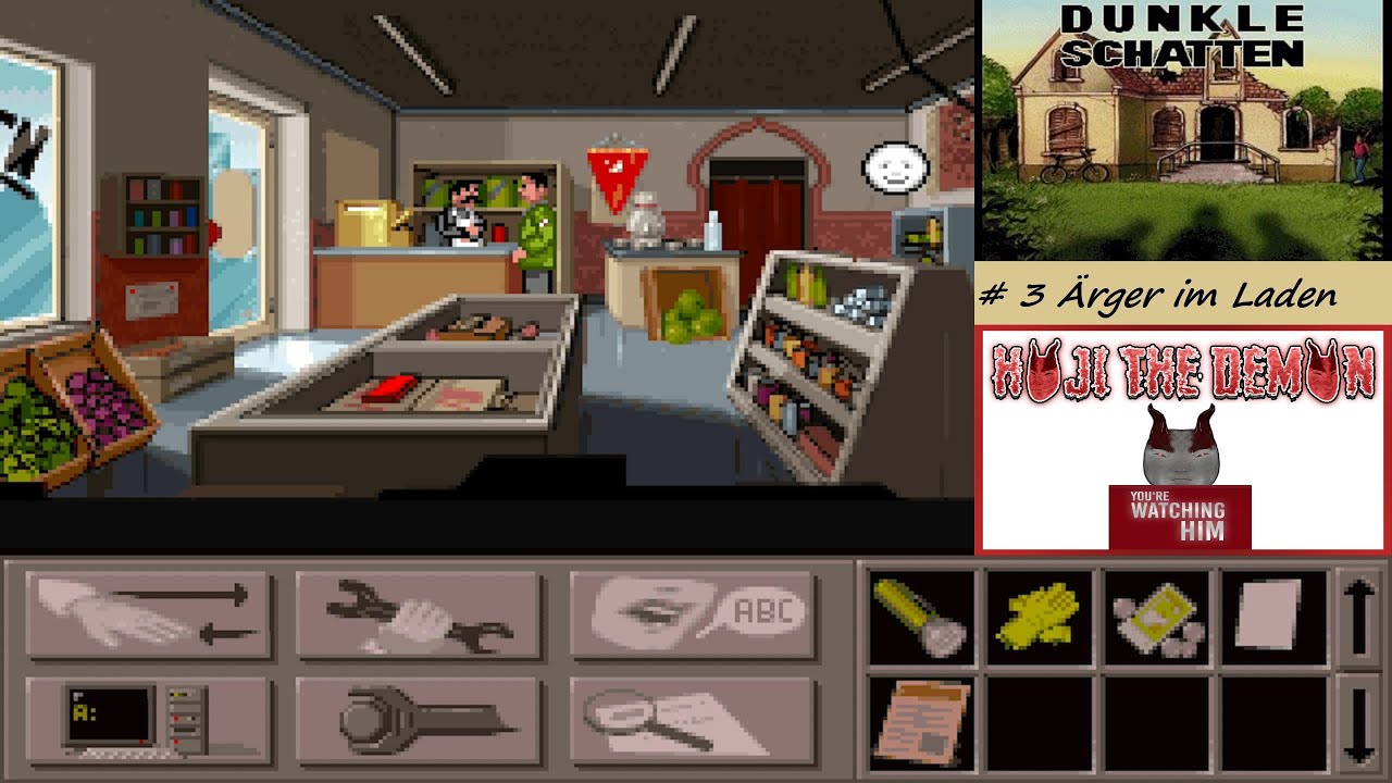 Dunkle Schatten (1994) Hoji #3 Ärger im Laden [Let's Play german]