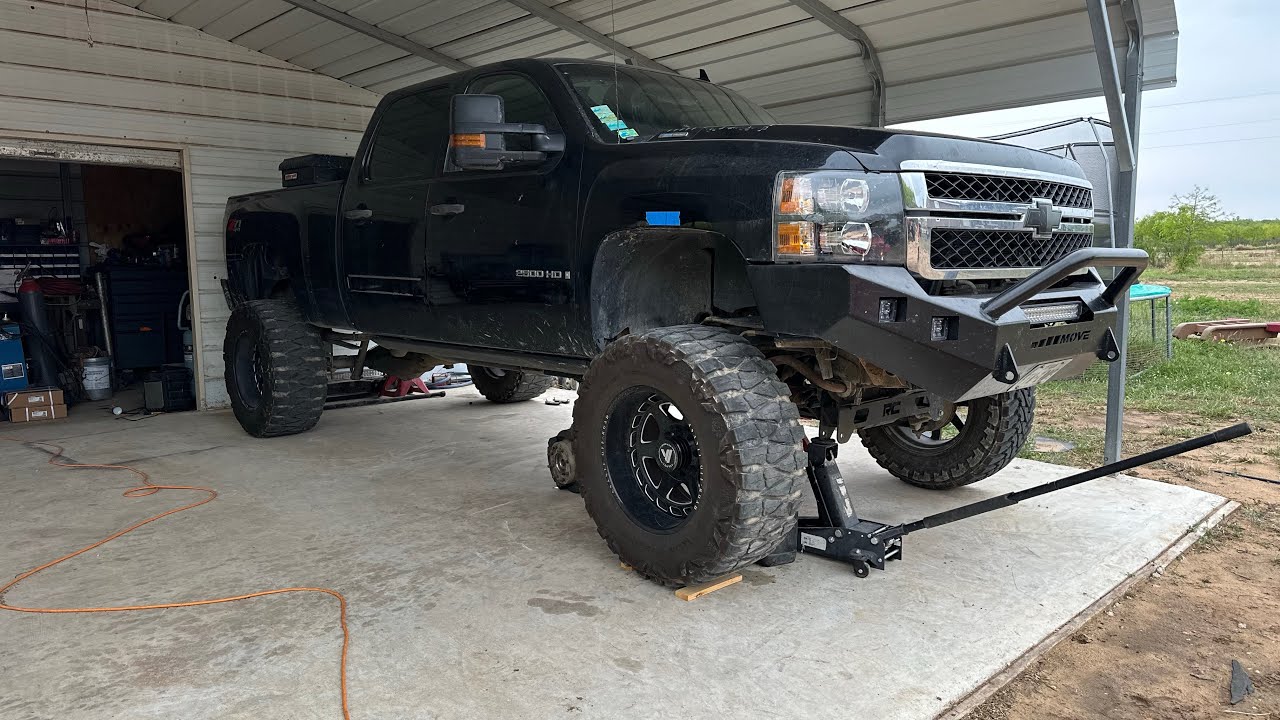 Duramax straight axle swap part 1 YouTube
