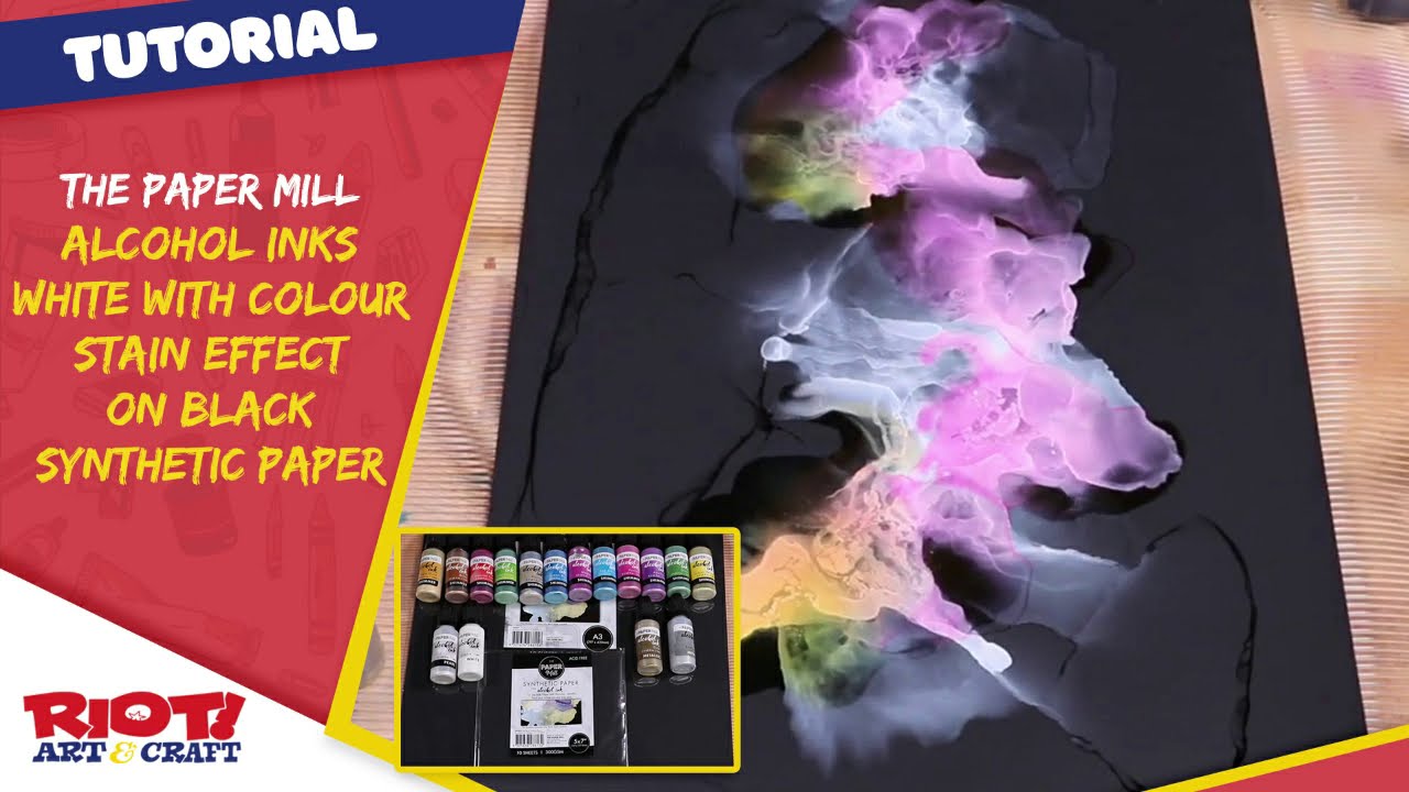 Unleash Your style: The Paper Mill Alcohol Ink Blending Solution