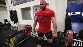 Hafthor Bjornsson / Deadlift and Stones!