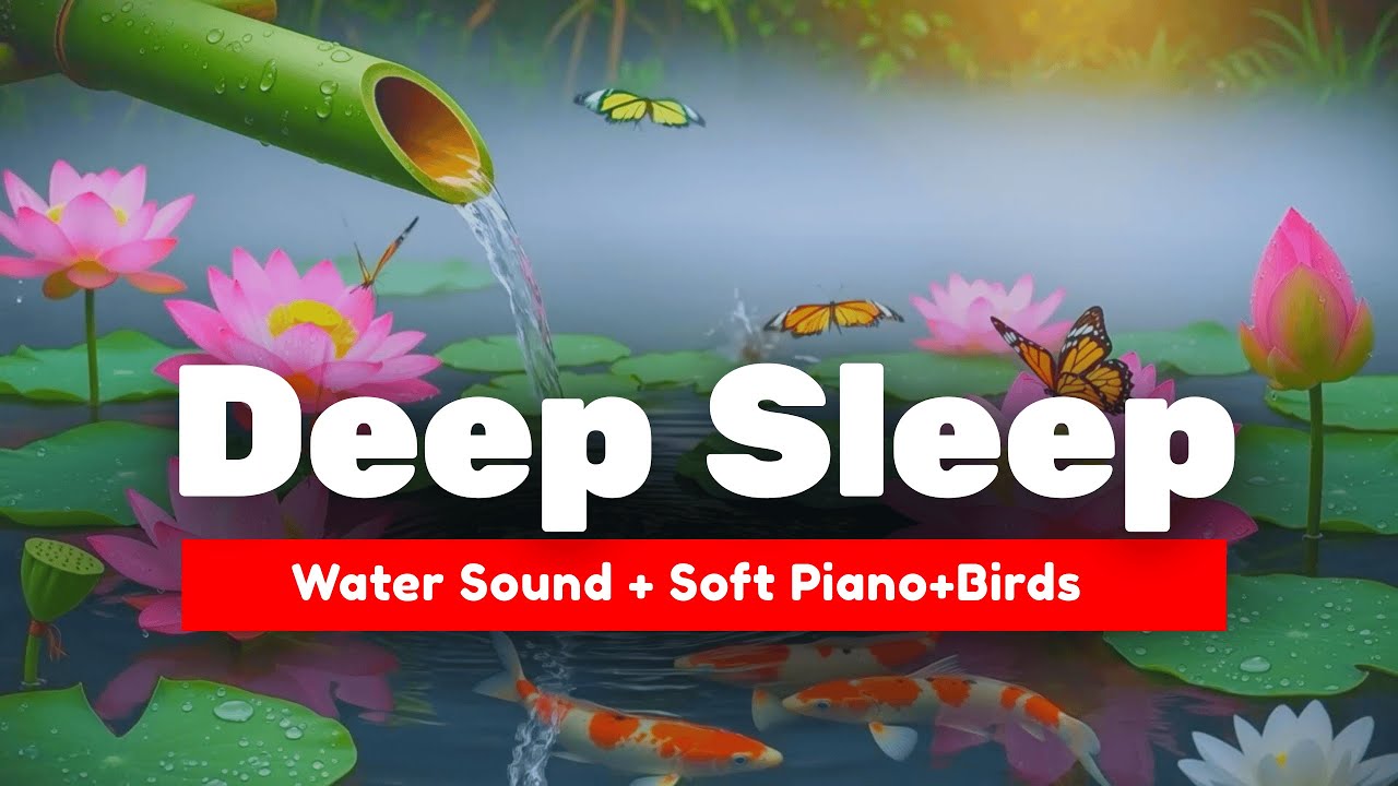 LIVE 🔴 24/7: Relaxing Deep Sleep Waterfall Ambience 🌿 Calm Mind & Stress Relief.