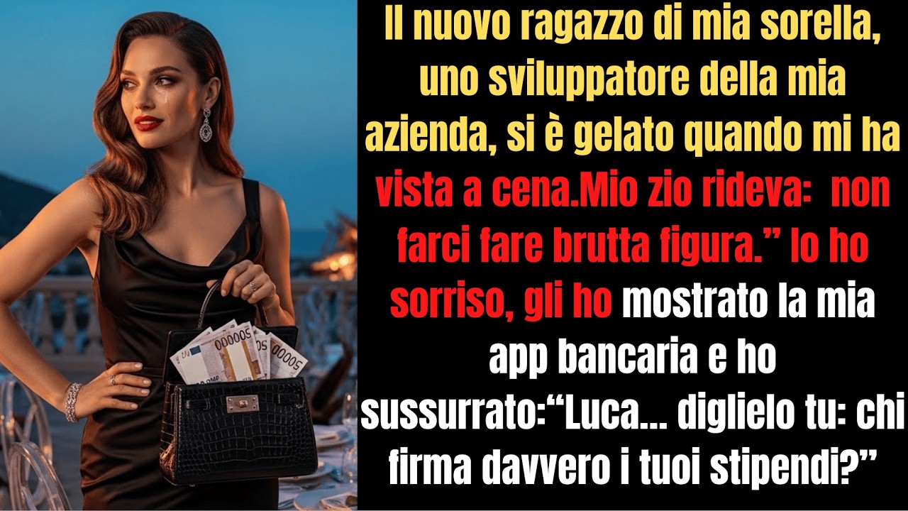 Mi trattavano da fallita. Poi l'ospite ha sbiancato: 