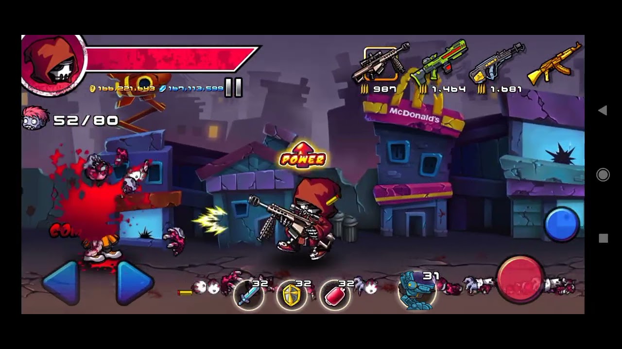 Zombie Diary MOD Gameplay 08 Conquista Mobile YouTube