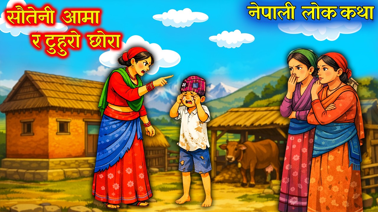 सौतेनी आमा र टुहुरो छोरा | नेपाली लोक कथा | Sauteni Aama ra Tuhuro Chhora | Nepali Lok Katha