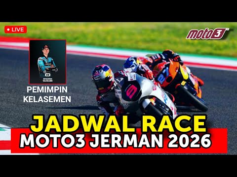 2026 Moto3 German Round ~ Moto3 German Round 11 Schedule ~ Moto3 Standings Update #vedaegapratama