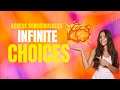 If you feel like you don't have a choice in your any area, there is a good chance that you have locked yourself into some definitions and relationships. There is a freedom in not having any definitions for yourself - an infinite being can be anything and do anything. Also, when there is no relationship, you have a choice to create communion. Relationship is always relative with one another but communion is being one. This video will help you get out of definitions and relationships and have infinite choices every day. I recommend that this is run every day at the end of the day or begining of the day. This statements do not intend to detatch you from all the people in your life. This will help you choose  whatever/whoever you like to have on daily basis without any past baggages. These clearings are very potent and you might choose to shed some people or move to other places to have more and more freedom and choice. By playing this you are taking complete responsibilities for the outcome.

Nimi draws upon her experiences in a wide range of healing modalities to empower people to expand their life with ease. By working with a person’s inner knowing, Nimi facilitates emotional and physical healing to improve her clients’ quality of life.

To connect with Nimi:
https://www.infinitehealing.co.uk/
https://www.facebook.com/nila.raj.5
https://www.linkedin.com/in/nirmala-raju-1590ba7/

Disclaimer from Nimi:

Anything I share is not a substitute for traditional medical treatment or legal counsel. If you have a serious health imbalance please see a doctor or other appropriate professional and make complementary healing part of a complete health care program. If you choose to follow any of the techniques I share, you agree that you are taking complete responsibility for the outcome.