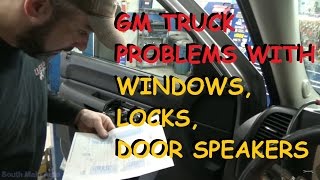 GMC / Chevy Truck  Power Window & Power Lock  Problems