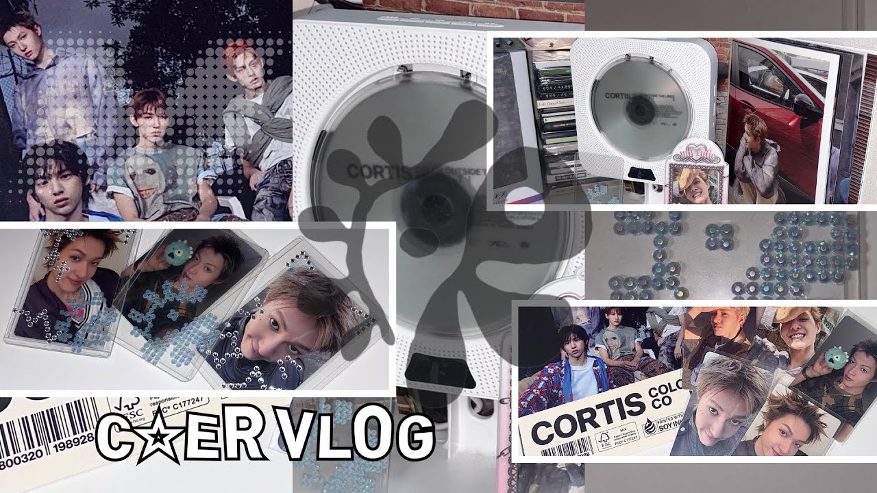 [ 코르티스 브이로그 ] 인생 첫 아이돌 덕질~…∩^ω^∩ / 코어로그 / 택배깡 / 덕질 / 코어 브이로그 / 앨범깡