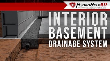 Interior Basement Drainage System | Basement Waterproofing Contractor