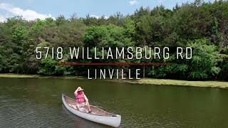 Rockingham County, VA | Tour a $1.5M Home on Private Lake & 36 Acres | Linville