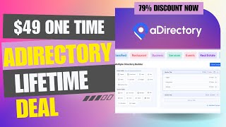 😍😍 aDirectory Lifetime Deal|Build a Profitable Directory in Minutes| $49 Lifetime Deal | 79% Off Now